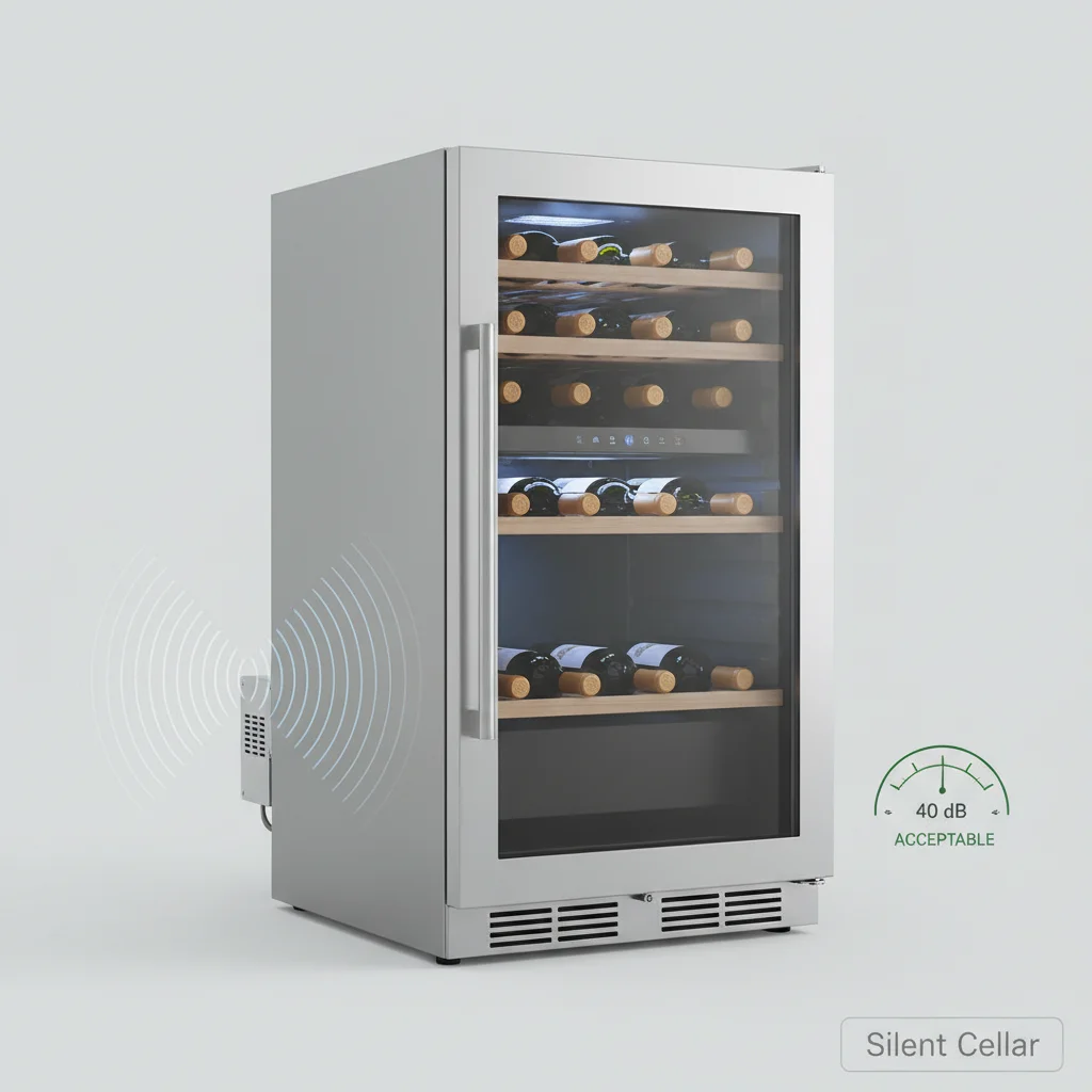 wine cooler compressor noise