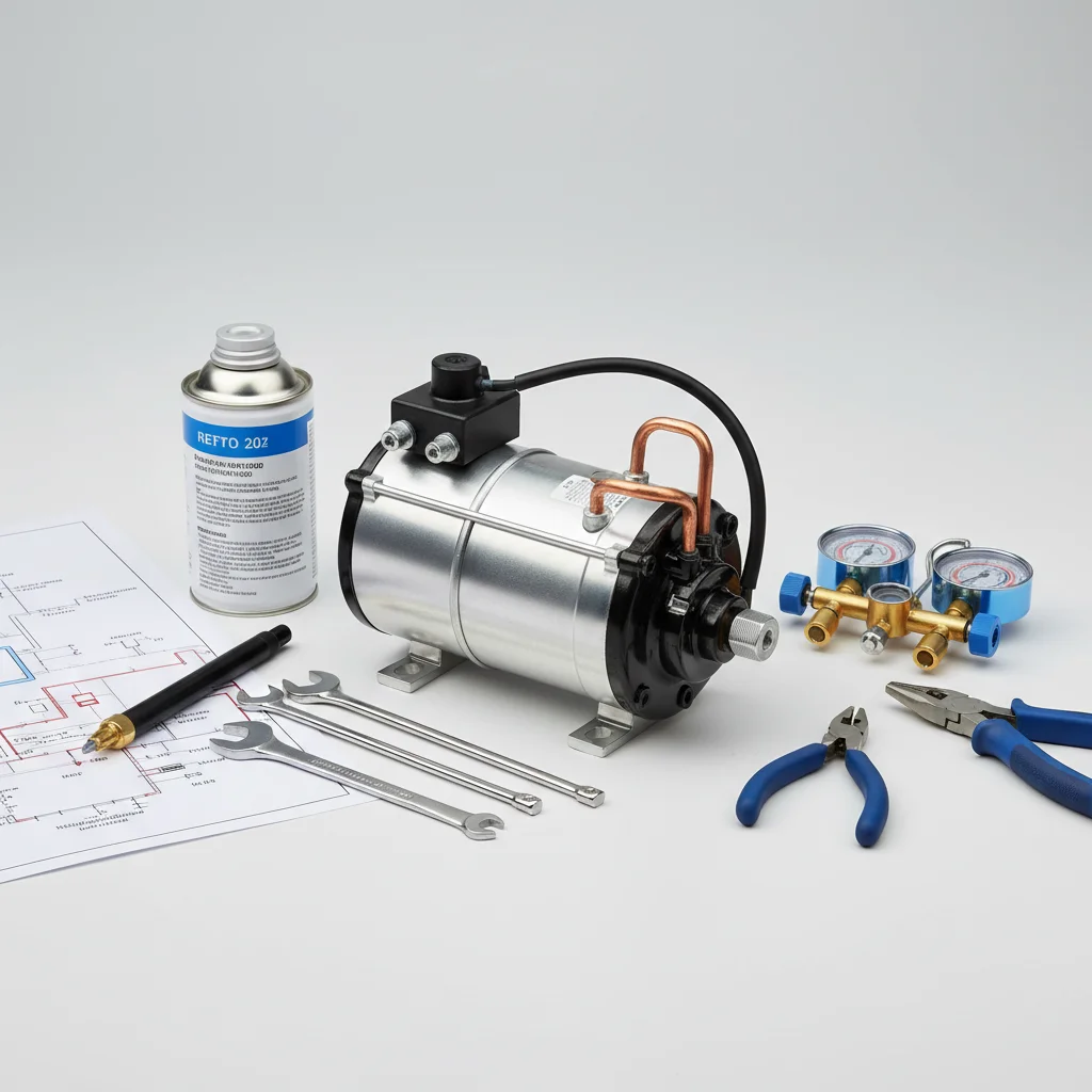 wine cooler compressor replacement